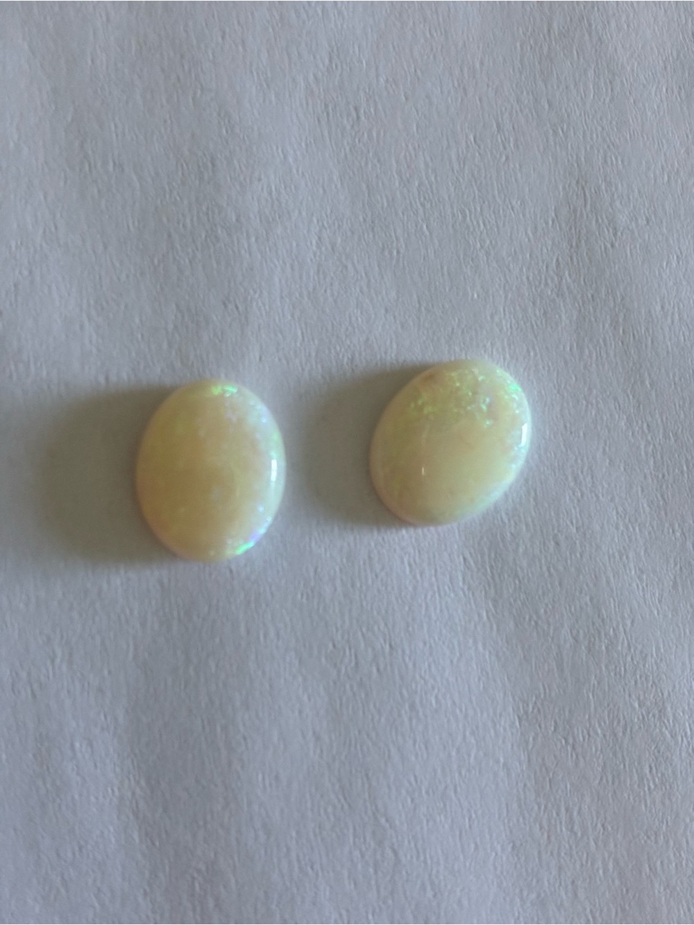 Vintage White Opals